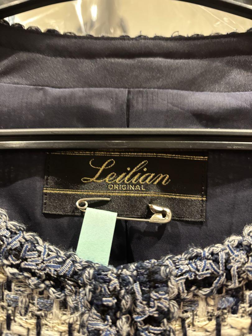 Levilan ノーカラージャケット ワンピース　セットアップ　9号