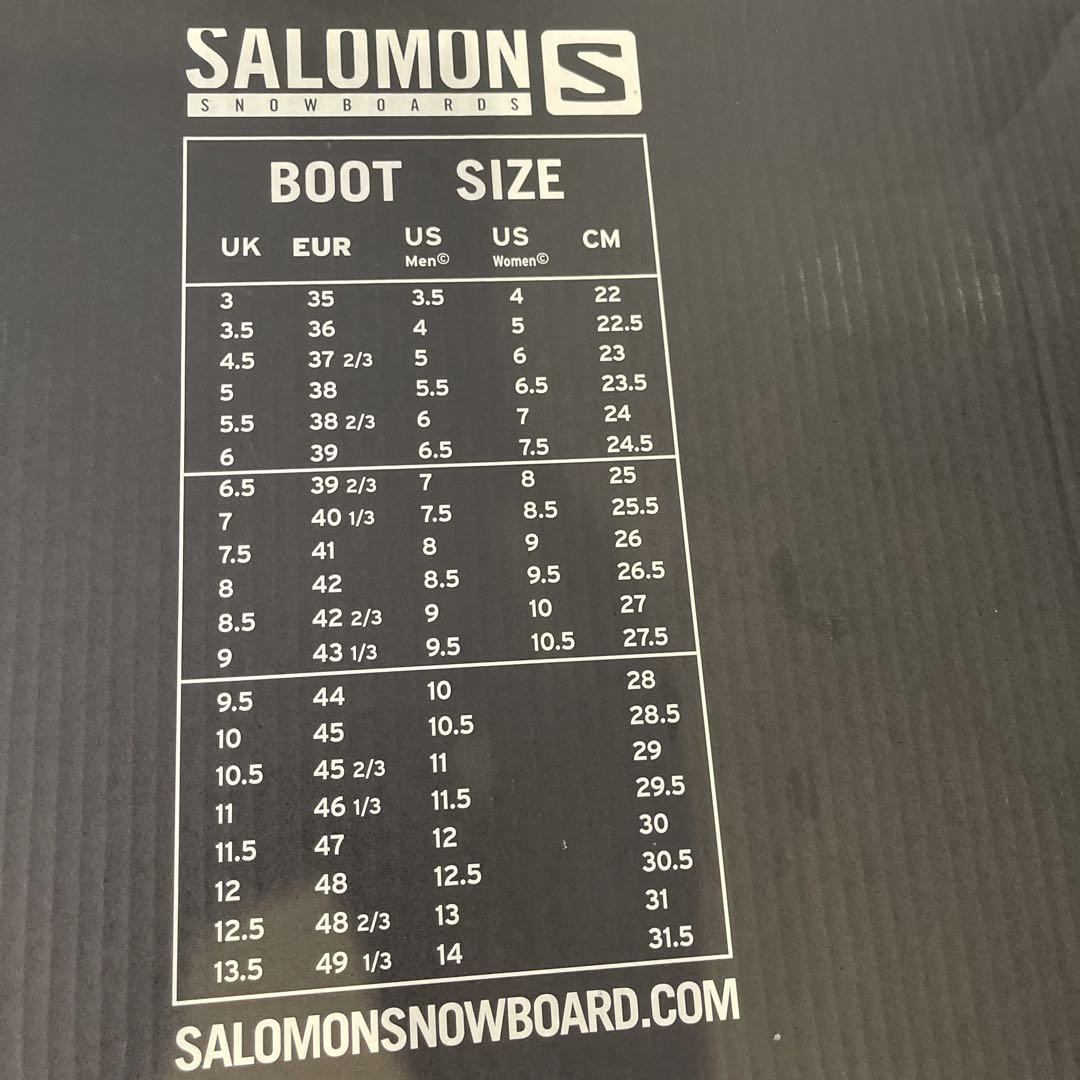 SALOMON スノーブーツ　25センチ