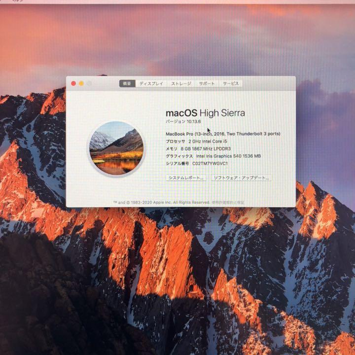 豊富な新品 送料無料 1月限定 MacBook Pro マックブックプロ 2016 v5LQB-m85584856765 通販低価