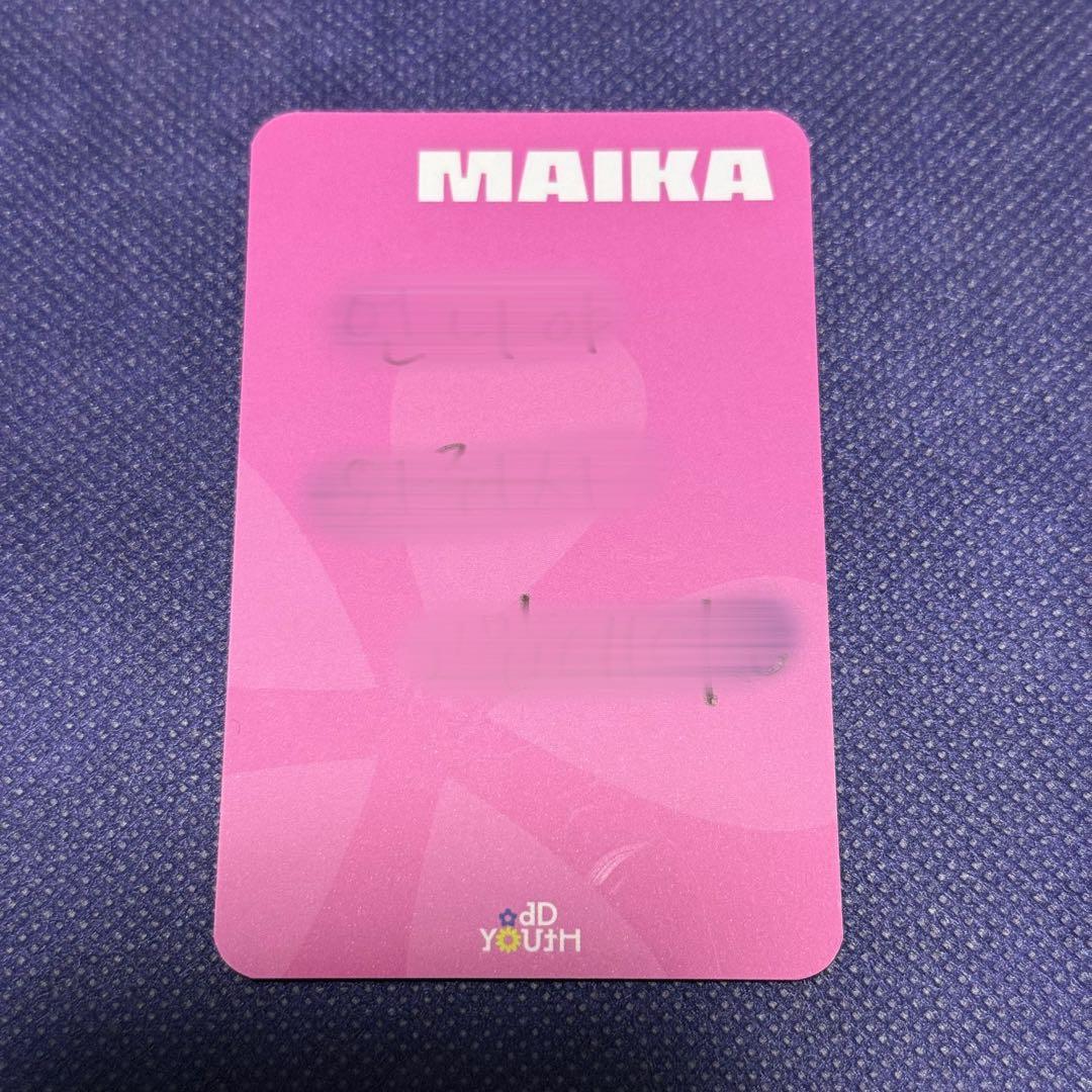 ODD YOUTH マイカ サイン トレカ UP786_INFO