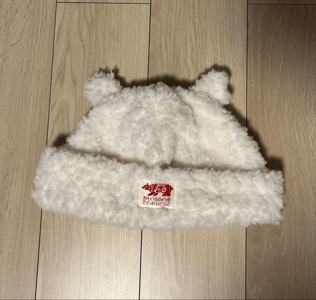 Eve 花嵐 ツノキャップ ホワイト Eve Live 花嵐 ツノキャップ 帽子 白 White