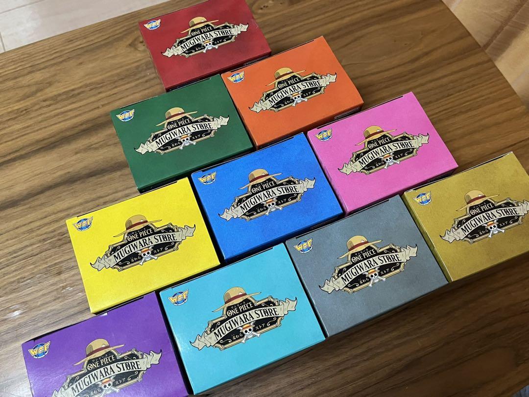 ONE PIECE ワーコレ 麦わらストア ALL ABOARD！ 10個