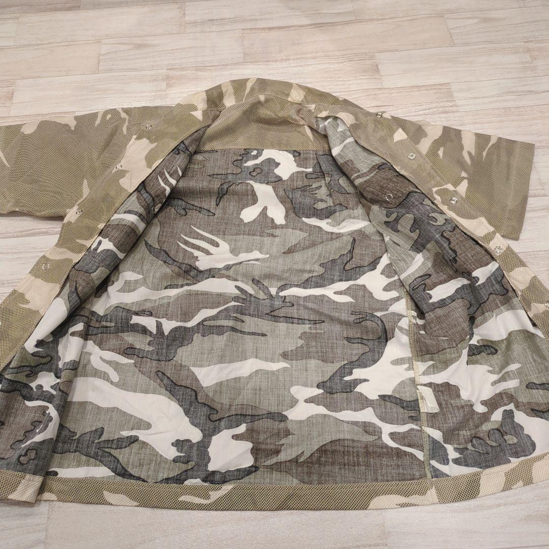 Sullen archives]90s Mesh Military Shirt
