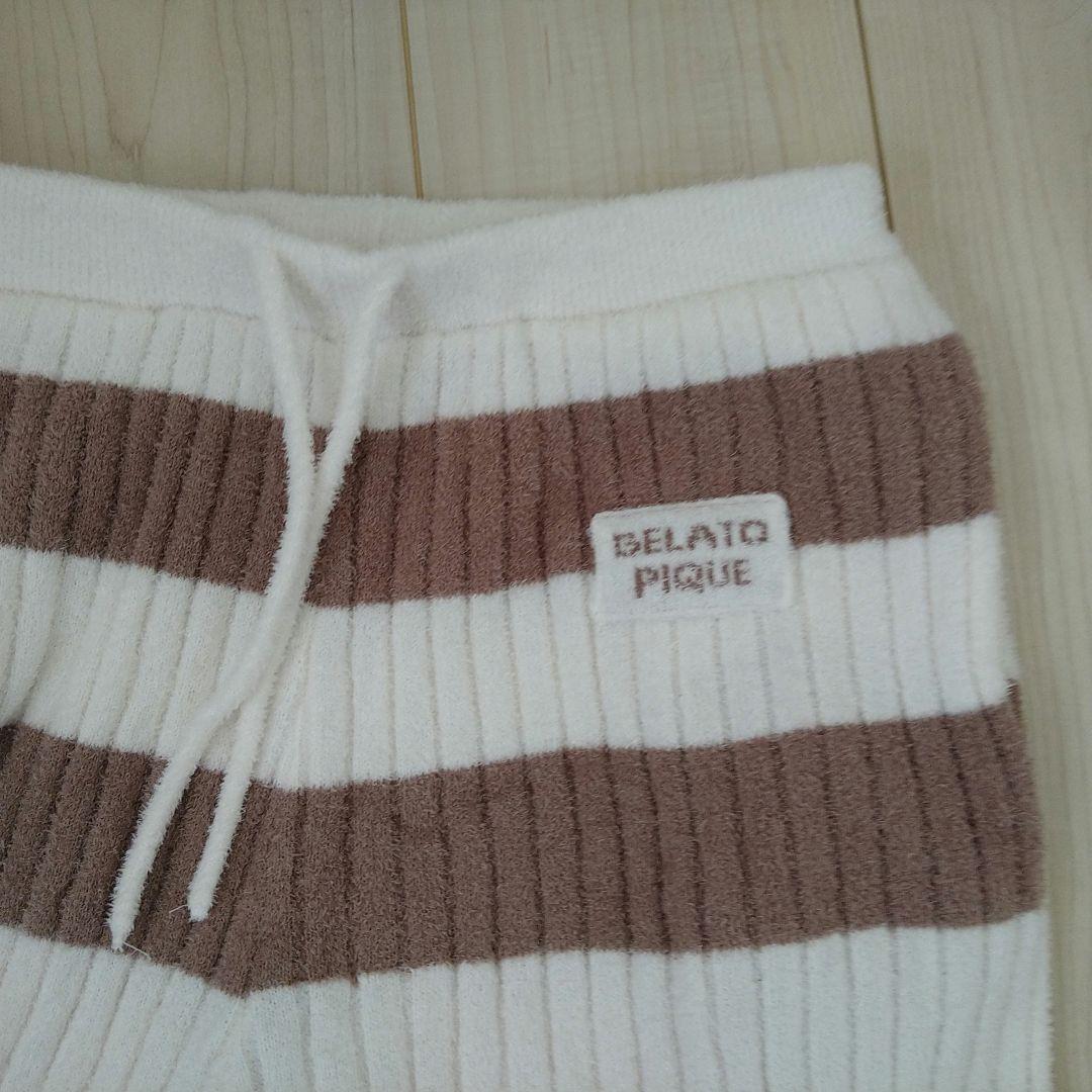 GELATO PIQUE リブ編みルームウェアセット