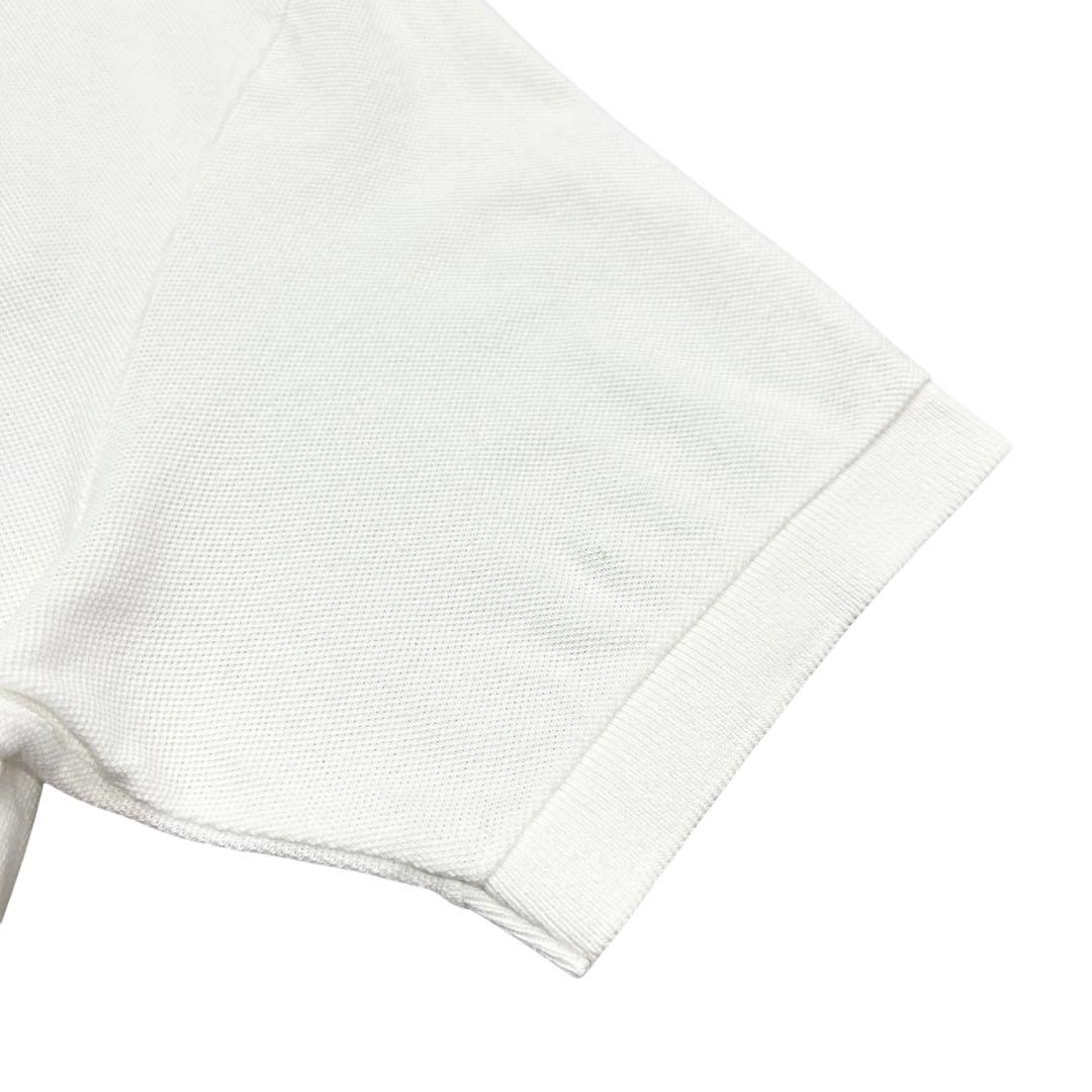 80's Vintage IZOD LACOSTE ポロシャツ 白ラコ メンズL