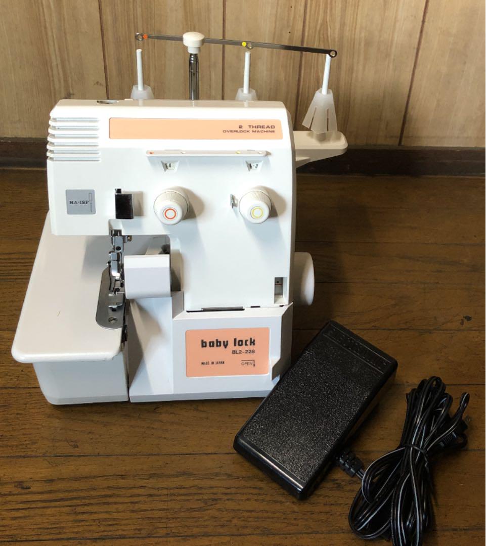 超格安価格 JUKI ジューキロックミシンbabylock1本針2本糸 BL2-228
