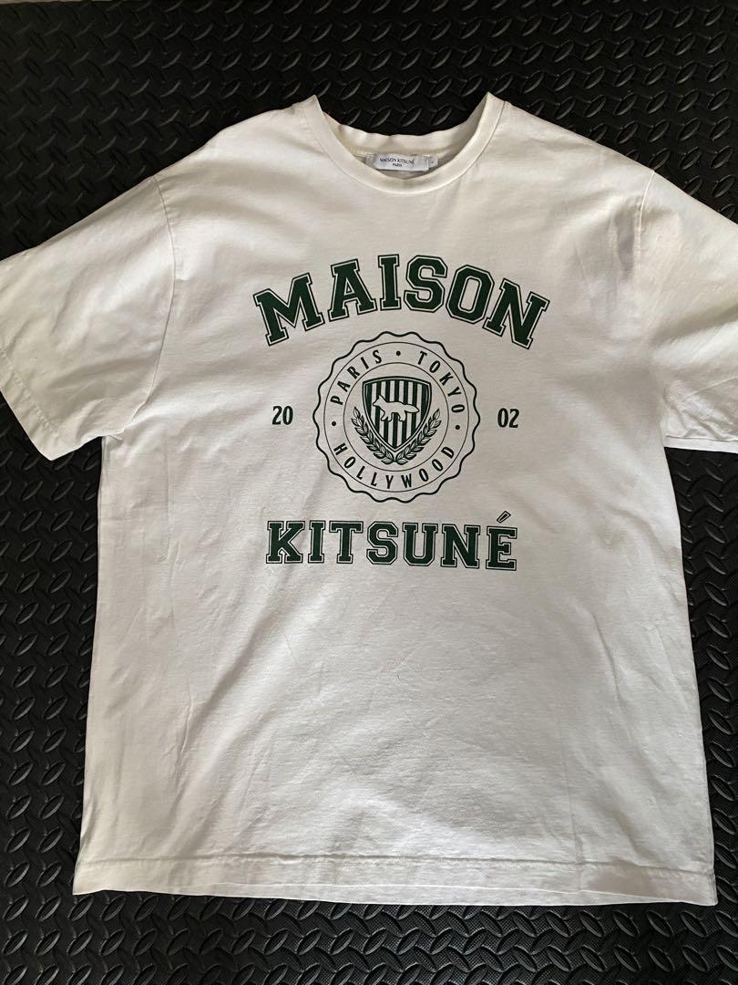 MAISON KITSUNÉ グラフィックTシャツ サイズL ホワイト