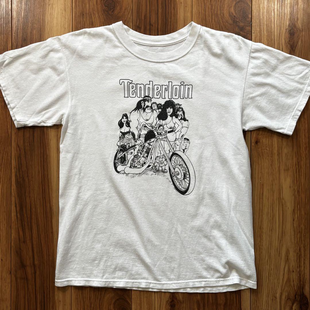 TENDERLOIN テンダーロイン 10SSバイカーズTシャツ　M size