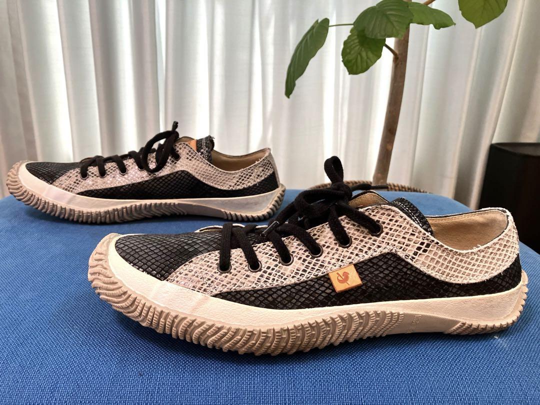 SPINGLE MOVE × madras MSP102 レザースニーカー 蛇柄 SPINGLE MOVE × madras MSP102 レザースニーカー 蛇柄 - メルカリ