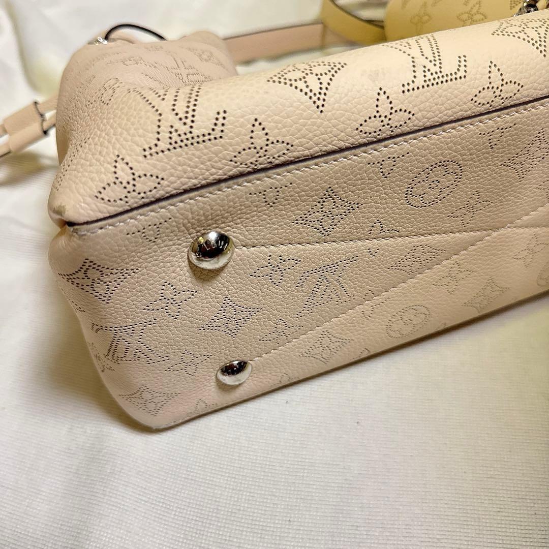 美品 LOUIS VUITTON マヒナ ベラ ガレ ショルダー ハンドバッグ 美品 LOUIS VUITTON マヒナ ベラ ガレ ショルダー ハンドバッグ