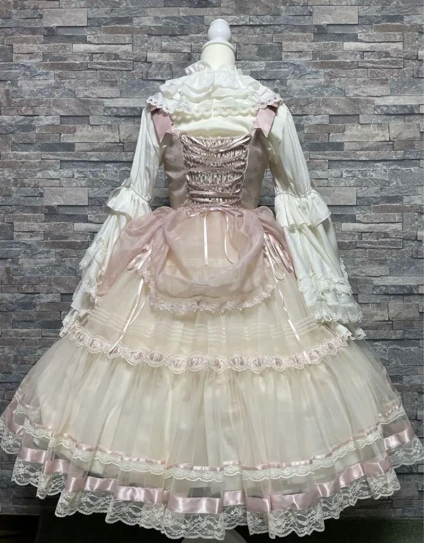 Silk Ballet ジャンパースカート 姫ロリ ヘア飾りセット