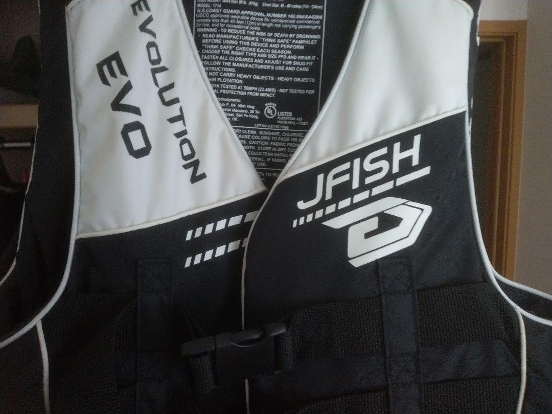 JFISH 浮力ベスト メンズX-LARGE　送料込　ジェットスキー　水上バイク