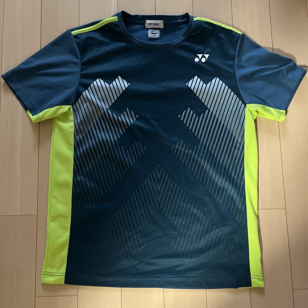 ヨネックス　ユニフォーム　ゲームシャツ　ウェア　　tシャツ ヨネックス / YONEX】ユニ ゲームシャツ ネイビーブルー テニス