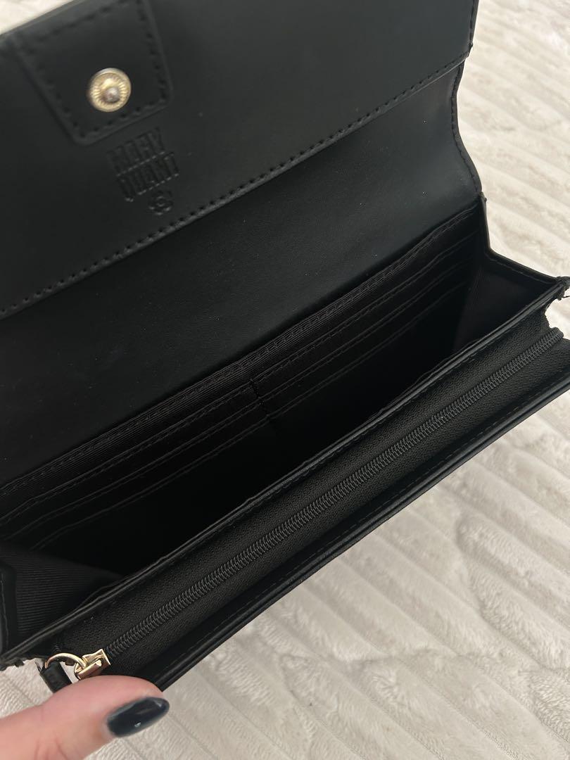 MARY QUANT マリークワント　長財布　黒