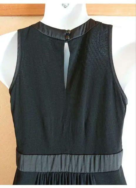 ヴィヴィアンタム】上品✨シルク混ノースリーブワンピース 膝丈