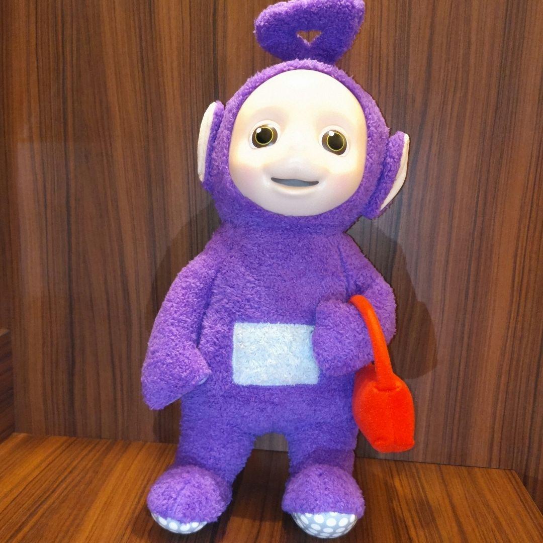 新品 テレタビーズ フェイスBIGぬいぐるみ ティンキー・ウィンキー 10個 テレタビーズ フェイスBIGぬいぐるみ ティンキー・ウィンキー