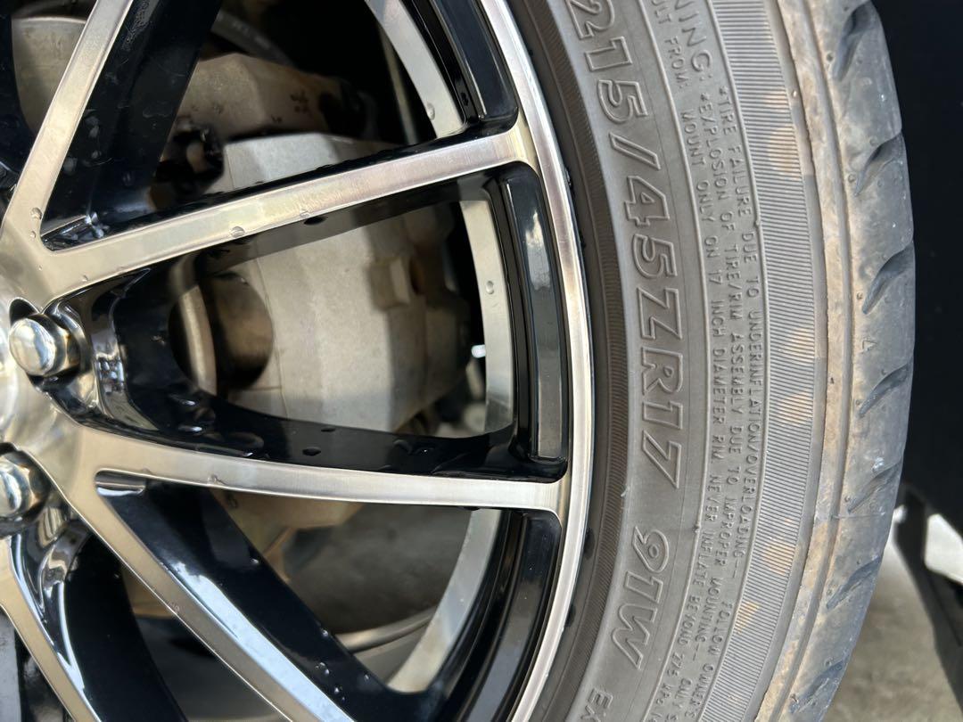 MANARAY SCHNEIDER 18インチ アルミホイール セット