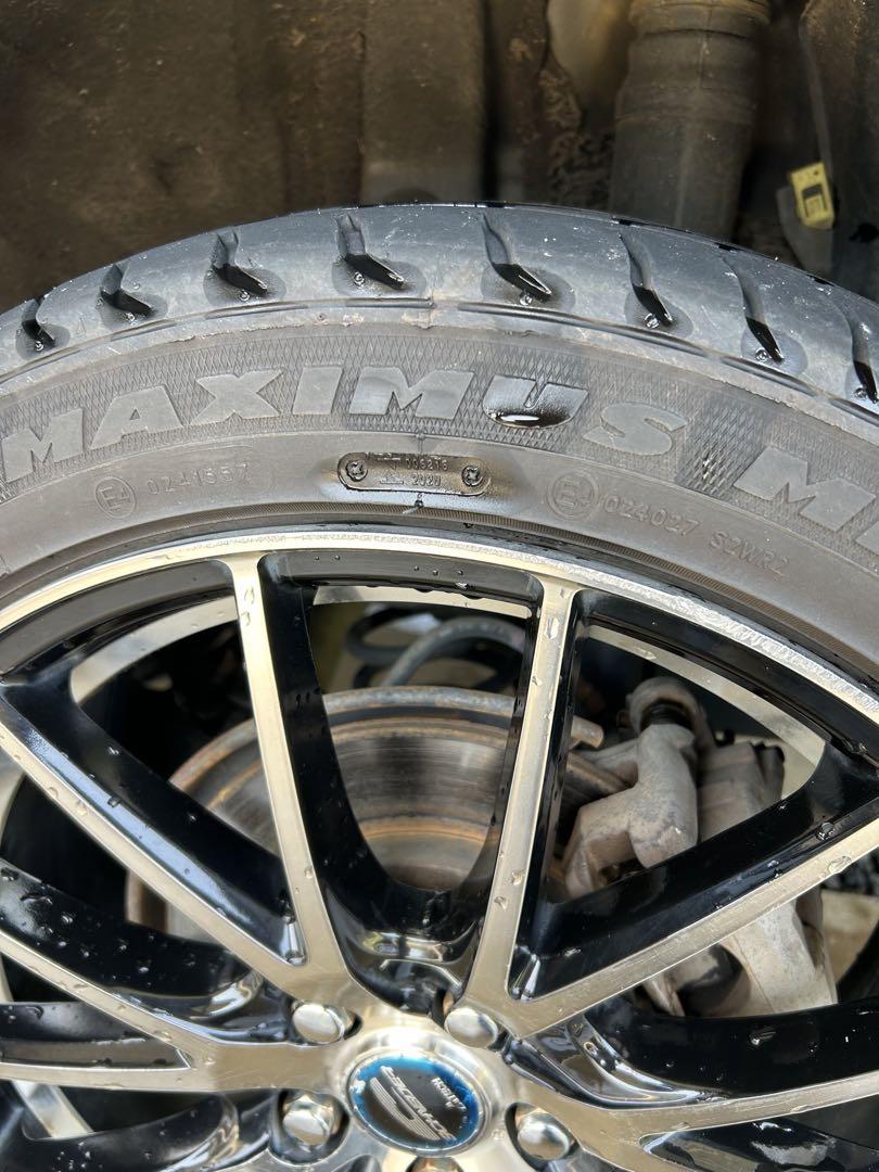 MANARAY SCHNEIDER 18インチ アルミホイール セット