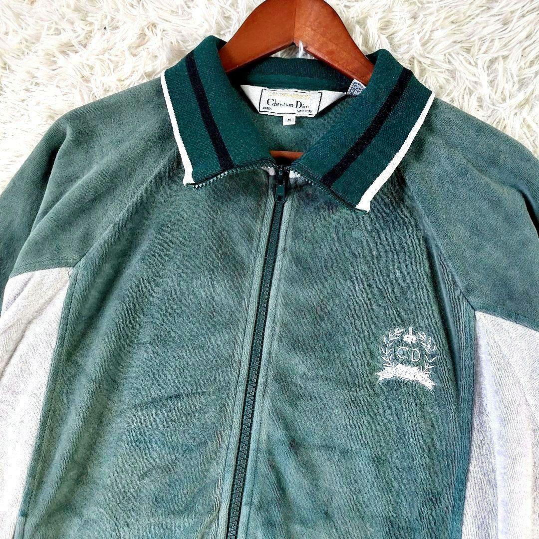 クリスチャンディオール　ベロアトップス　ジャージ 希少 クリスチャンディオール 80s~90s ジャージベロアトラック