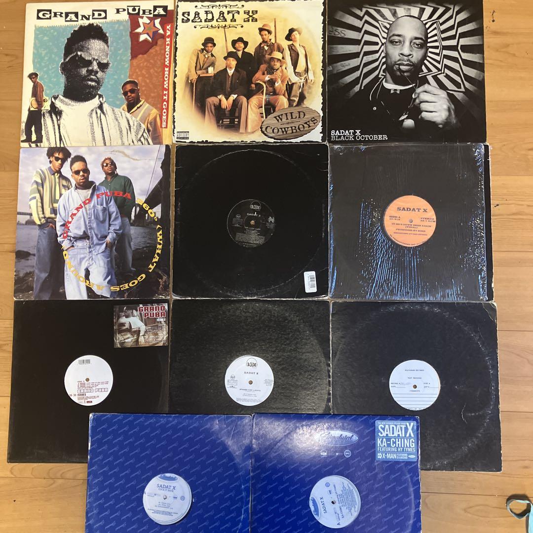 GRAND PUBA&SADAT X LP&12inc11枚set HIPHOP - メルカリ