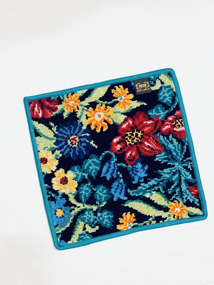 ☆新品未使用シール付き☆FEILERフェイラー ハンドタオル 花柄