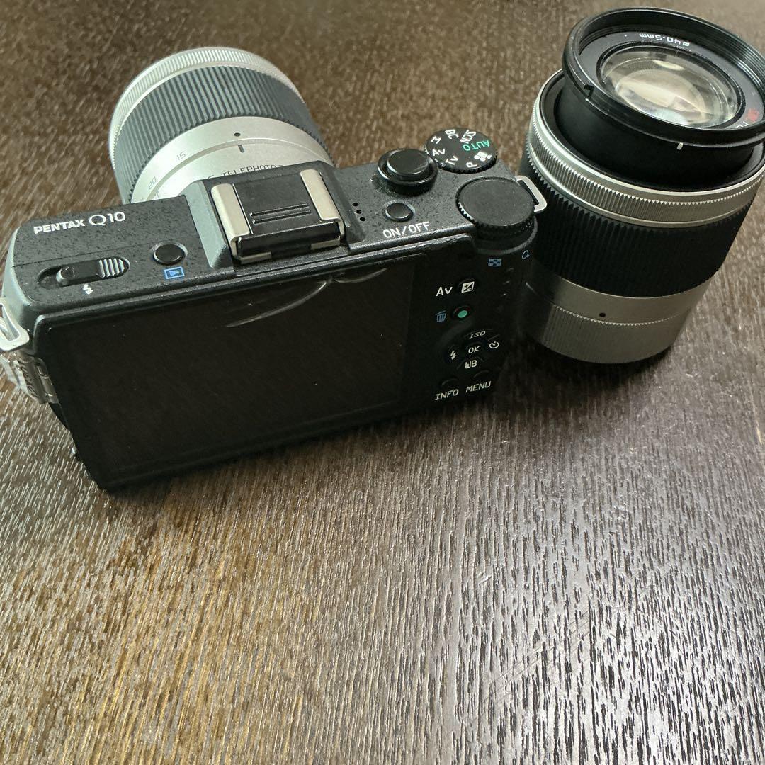 ジャンク　PENTAX Q10 デジタルカメラ　レンズ付き