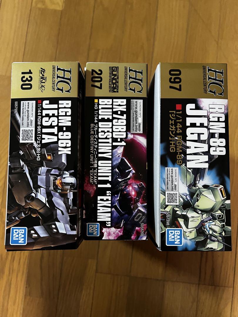 ガンプラ HG ジェスタ ジェガン ブルーディスティニー1号機 未