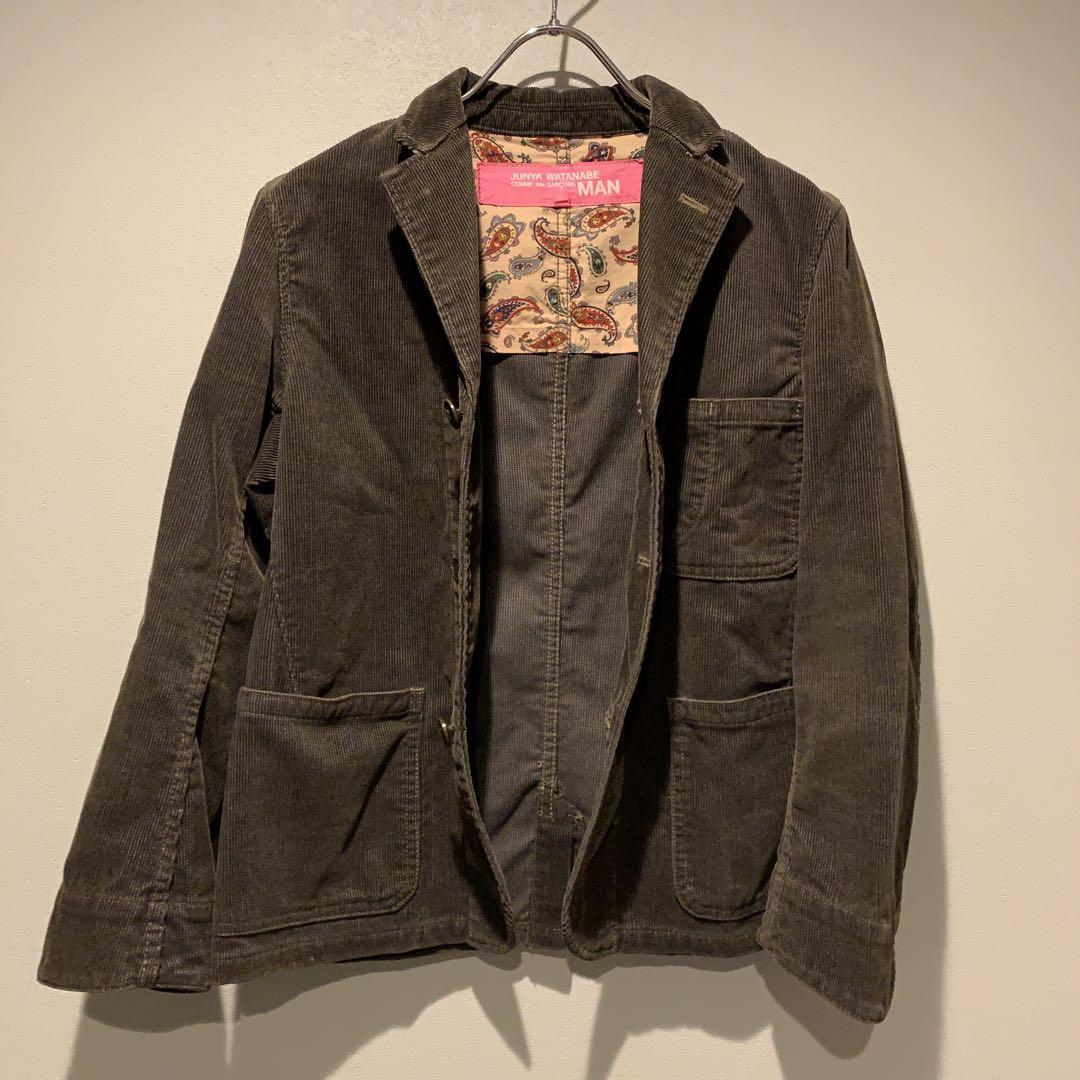 ジュンヤワタナベ コムデギャルソン コーデュロイ ジャケット S