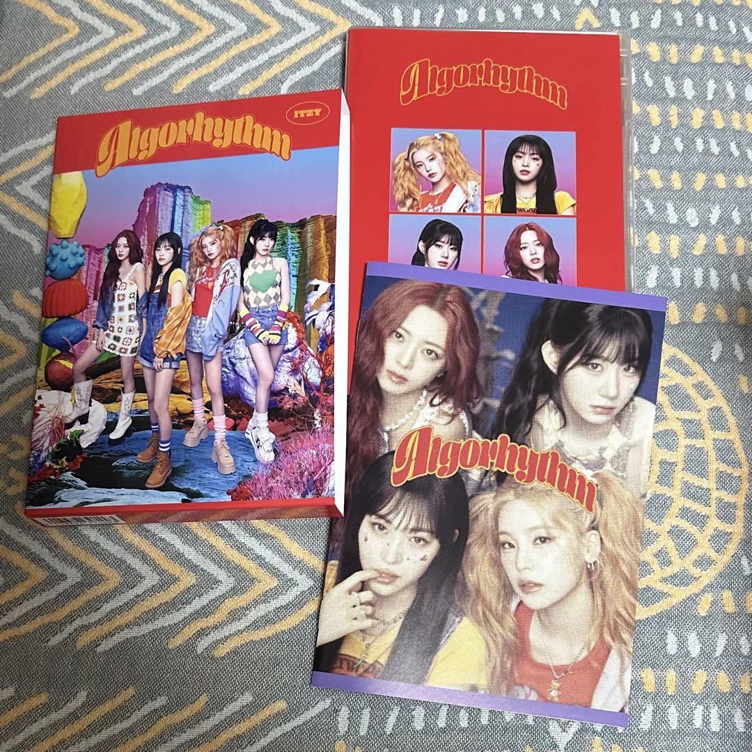 ITZY Algorhythm 初回プレス　通常盤　60枚　新品未開封 ITZY Algorhythm MIDZY JAPAN JPFC POB Yeji Ryujin Chaeryeong