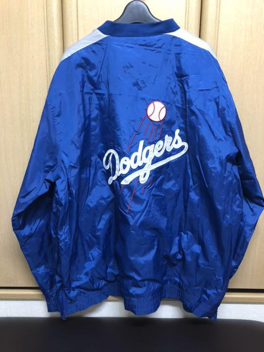 LA US古着 プルオーバーナイロンジャケット JtMk3-m85615838451 dodgers 大特価お得