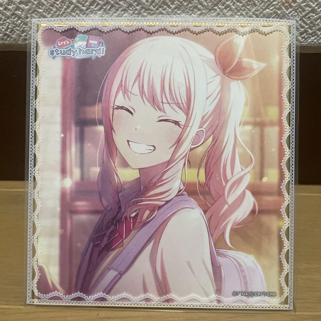 暁山瑞希　ミニ色紙　8枚セット