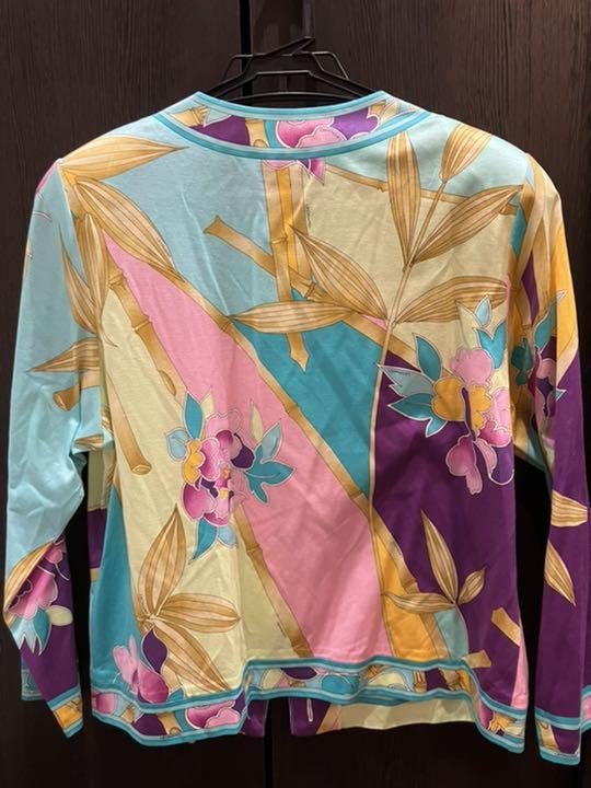 販売超安い コブタ様専用!LEONARDカンカン素材 シック花柄 5分袖