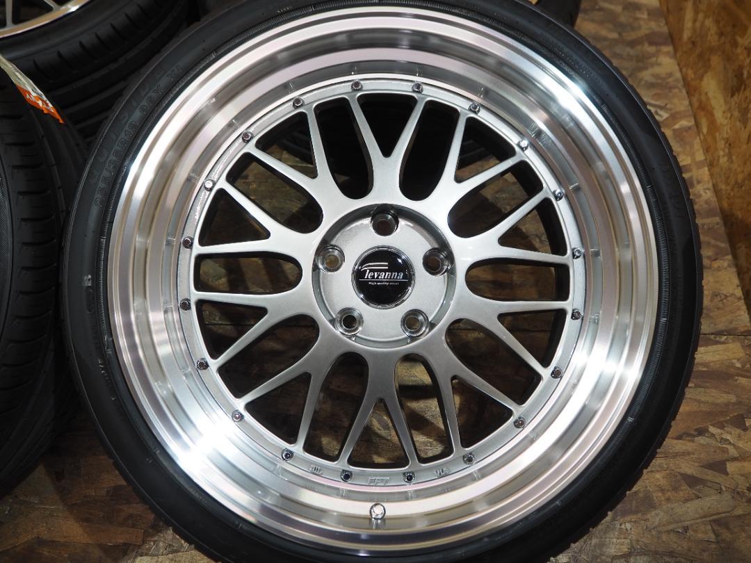 ☆新品☆深リム メッシュ 引っ張り 215/35 225/35R19 マークX 新品☆高級 深リムメッシュ☆215/35 225/35R19 マークX クラウン