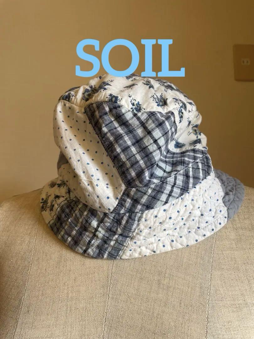 00's SOIL ソイル パッチワークデザイン バケットハット　値下げ不可