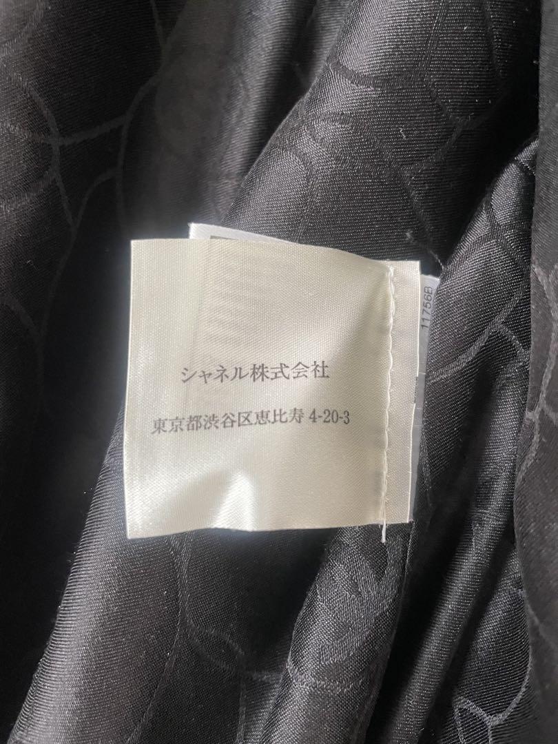 CHANEL テーラードジャケット ブラック 44