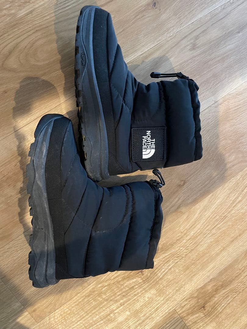 THE NORTH FACE ブラック スノーブーツ THE NORTH FACE ブラック スノーブーツ