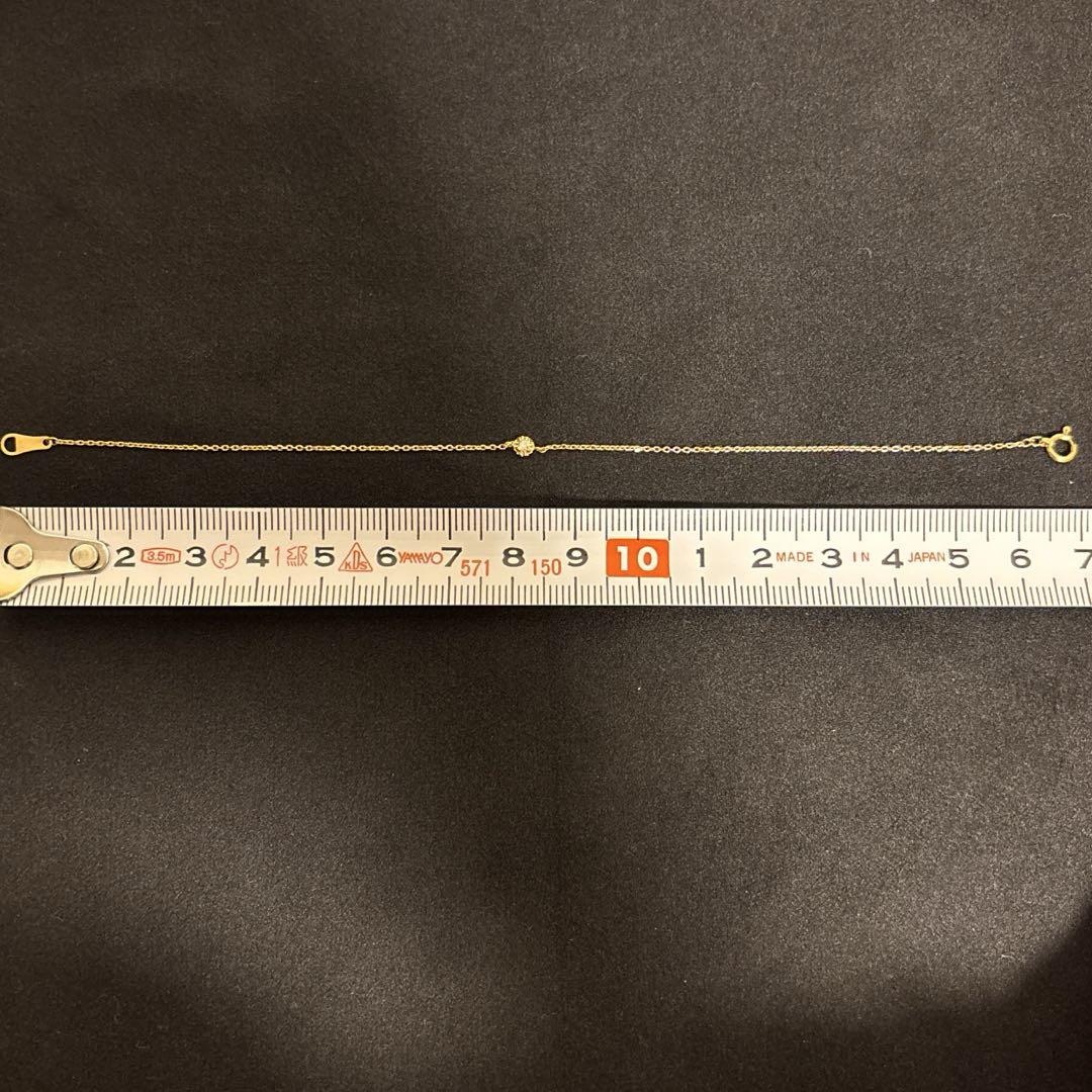 【SALE】agete K18 ダイヤ ブレスレット