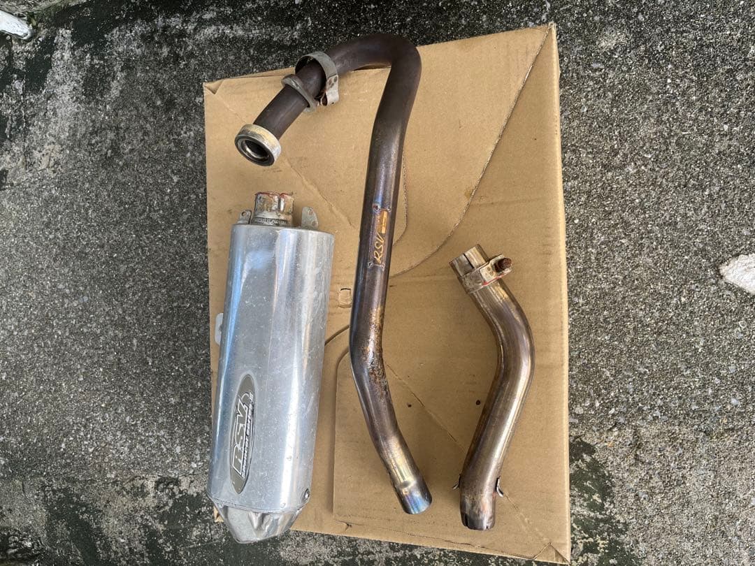 crf250 RSV マフラー　フルエキ