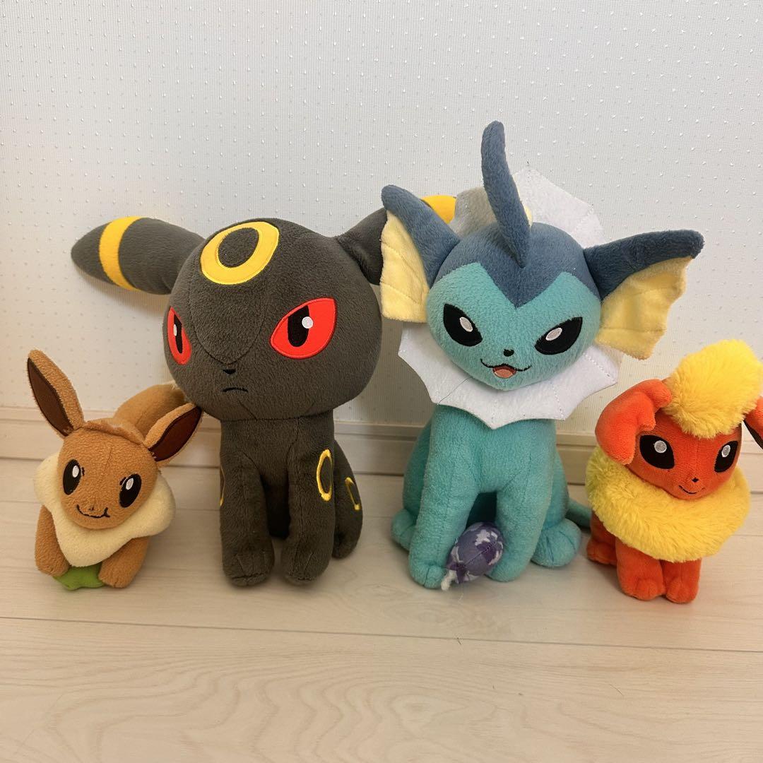 ポケモン ぬいぐるみセット 4体 - メルカリ