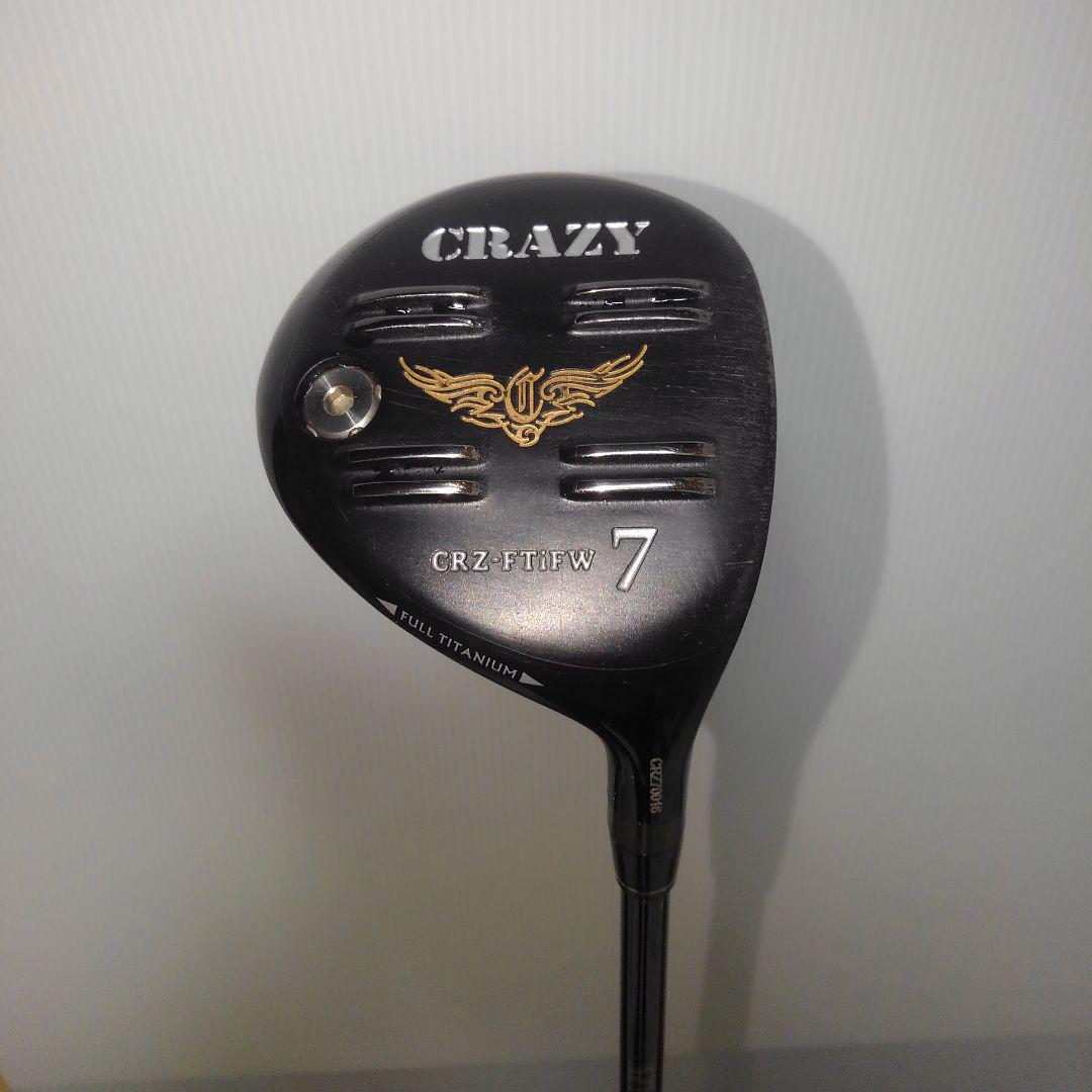 CRAZY CRZ-Full Titan FW 7W フェアウエイウッド - メルカリ CRAZY CRZ-Full Titan FW 7W フェアウエイウッド - メルカリ