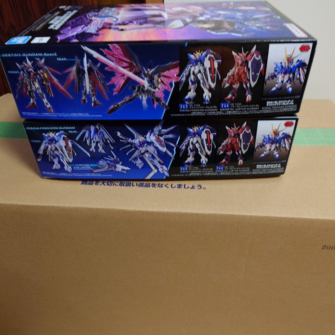 HG ライジングフリーダム ＆ デスティニーSpecIIクリアカラー 2体セット
