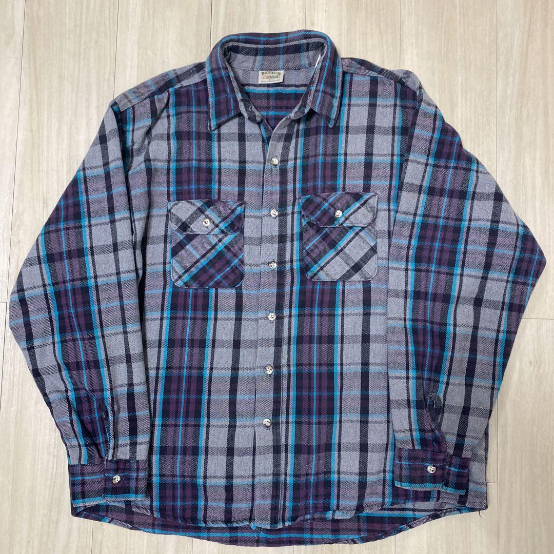 five brother ネルシャツ big mac stussy 古着 画像1