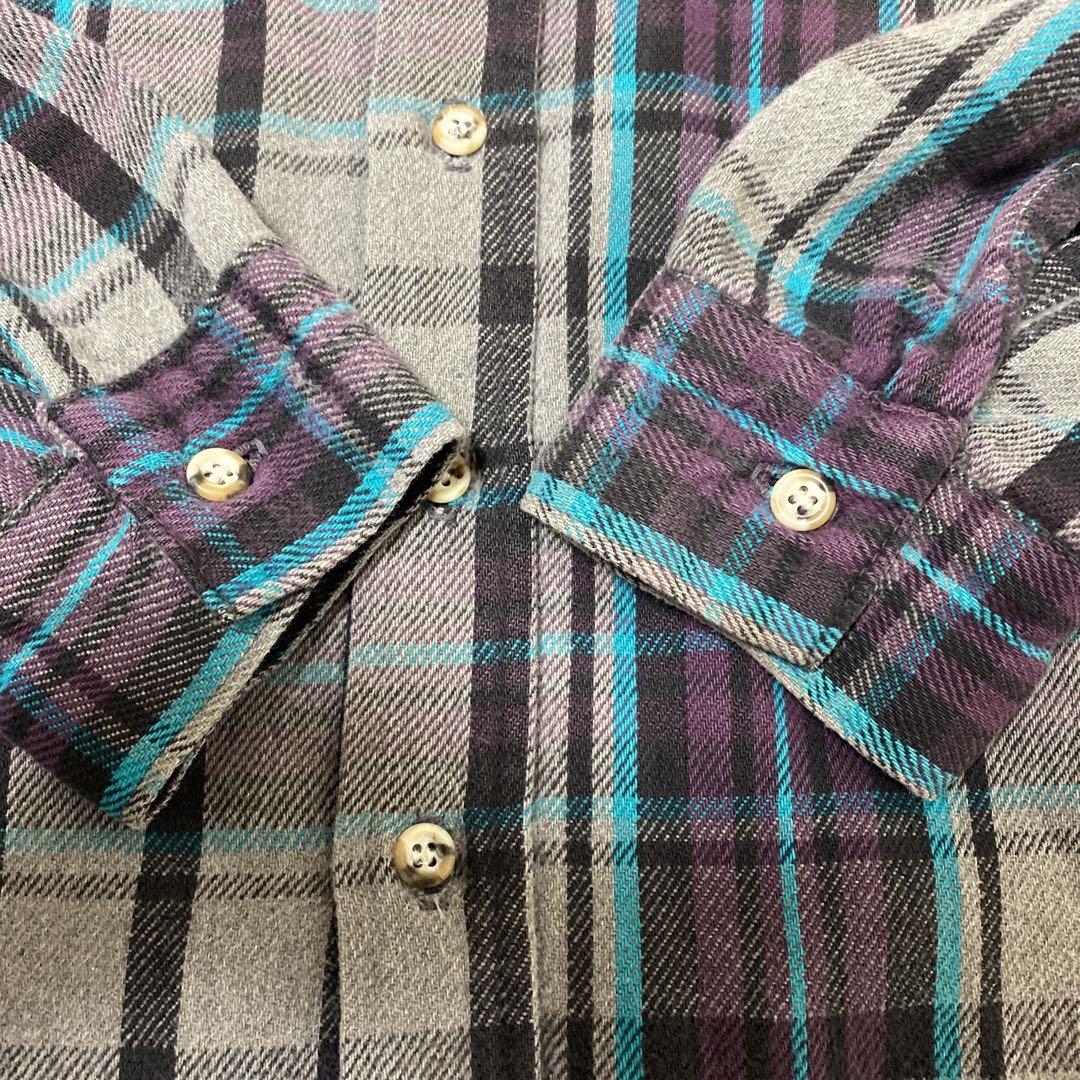 five brother ネルシャツ big mac stussy 古着 画像2