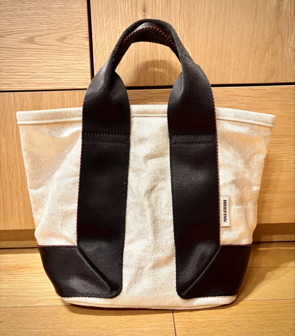 BRIEFING ブリーフィング ミニトート XS／キャンバス×ラメ加工