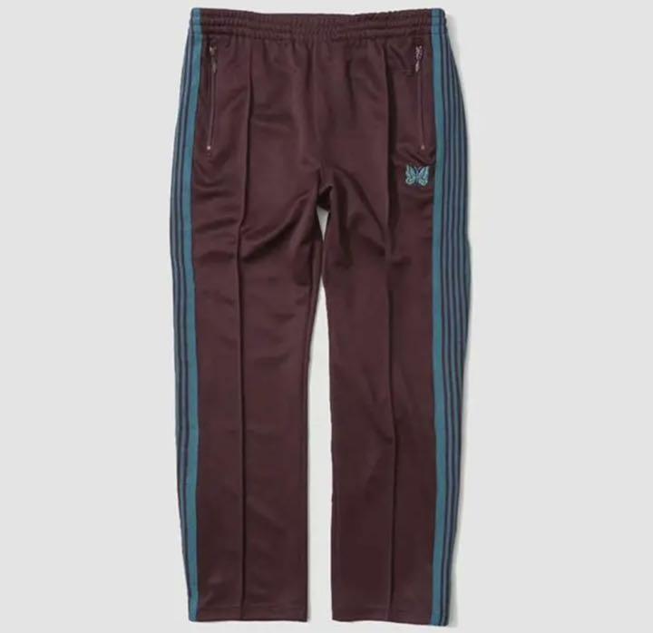 【生産終了】Needles トラックパンツ ボルドー×ターコイズ xs 20ss 【生産終了】Needles トラックパンツ ボルドー×ターコイズ xs 20ss