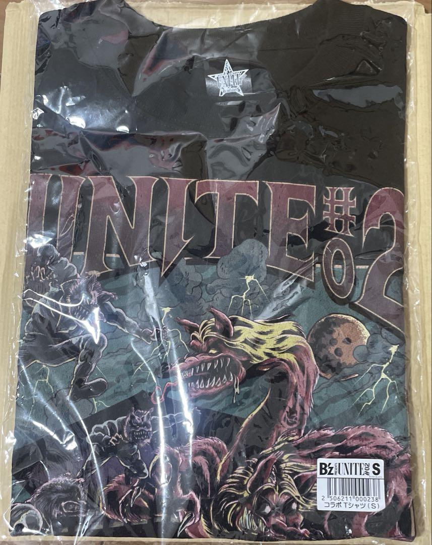 B'z UNITE#02 マンウィズコラボTシャツ S