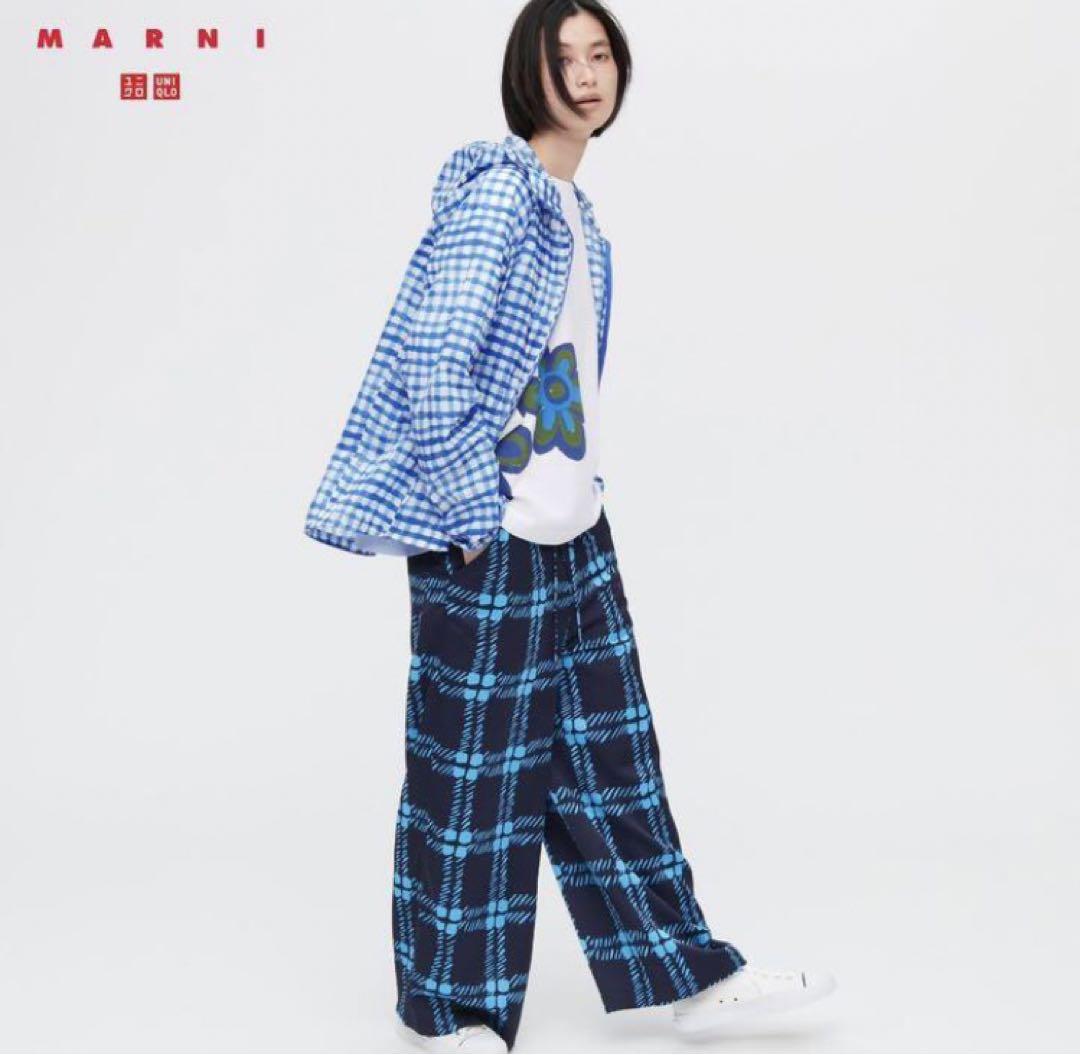 ユニクロ×MARNI】ドレープイージーワイドストレートパンツが春夏