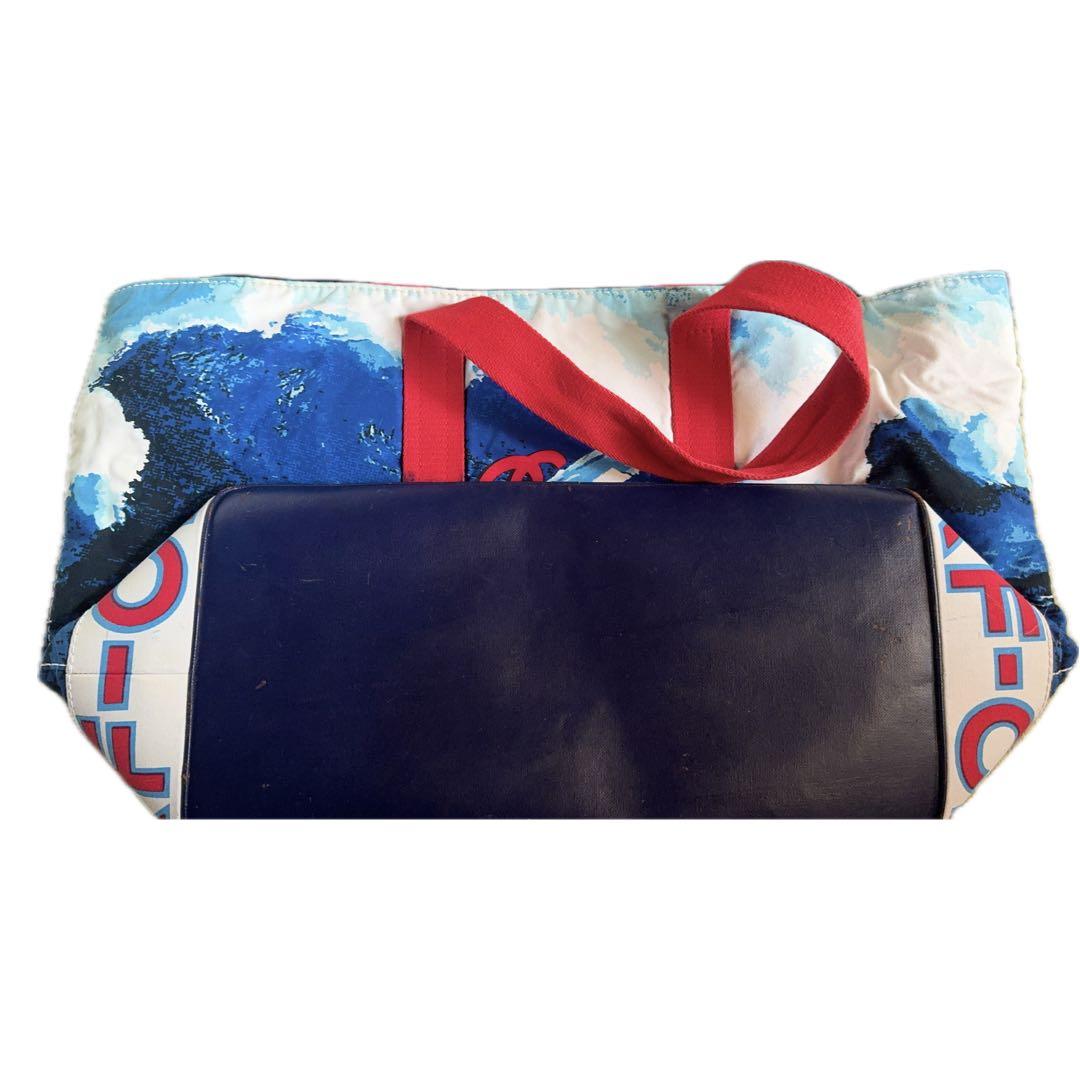 Chanel Surf CC Logo Tote Blue トートバッグ