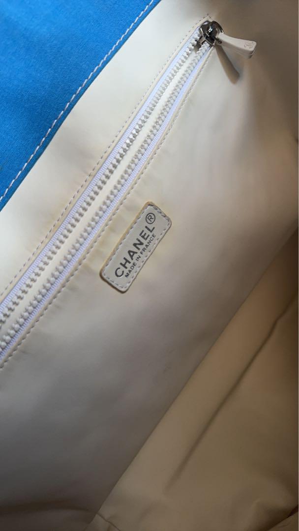 Chanel Surf CC Logo Tote Blue トートバッグ