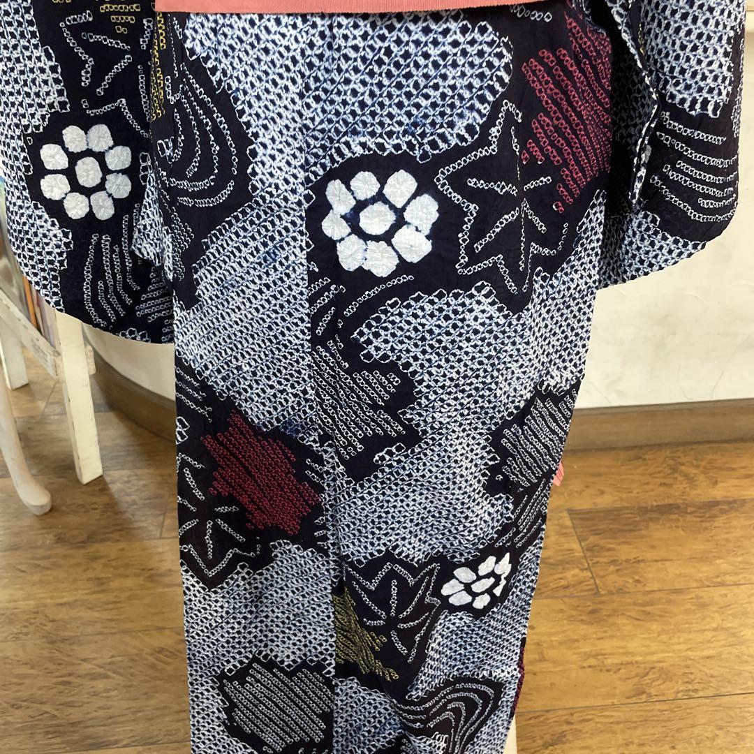 有松絞り　浴衣
